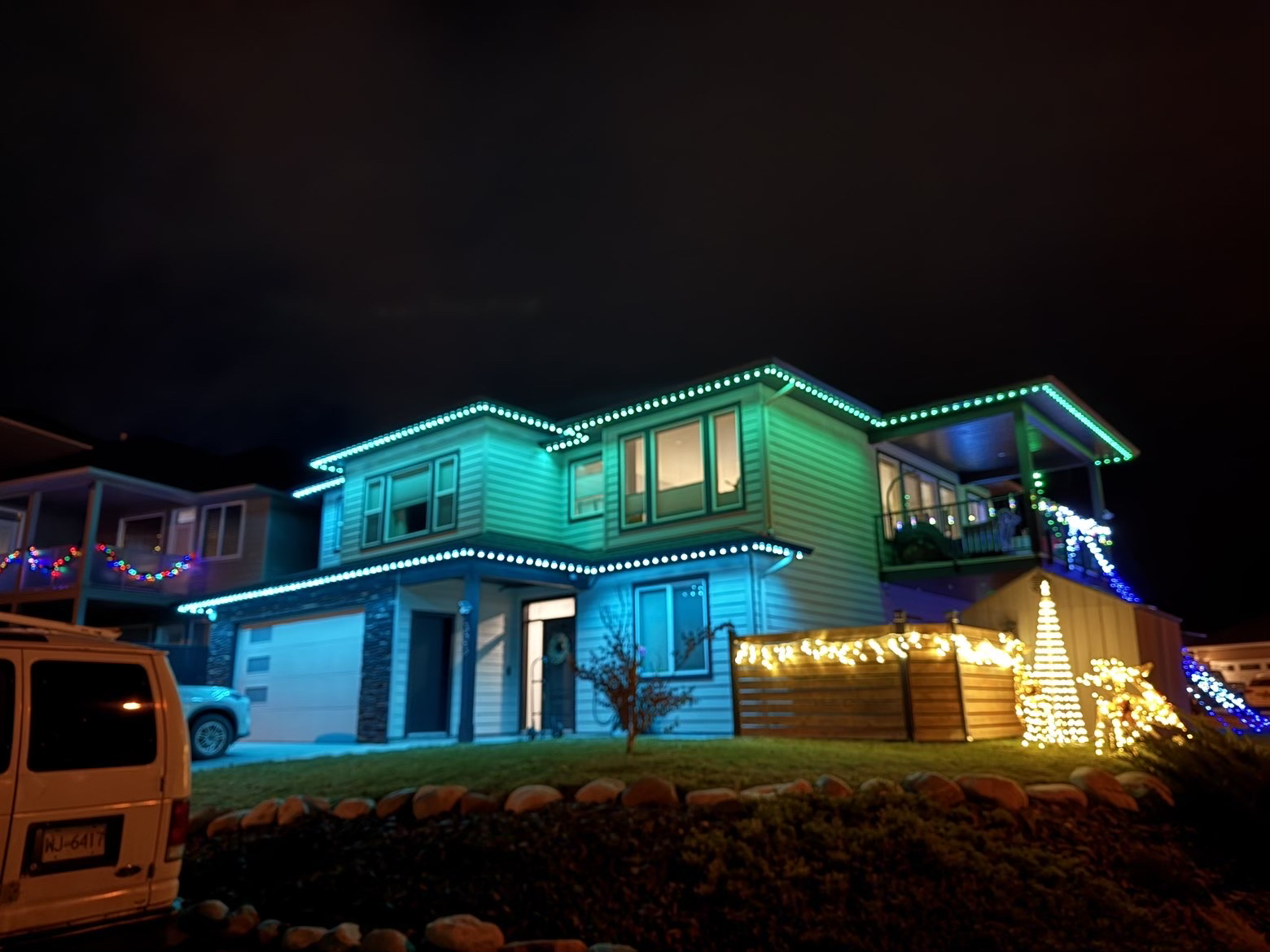 Recent LED lighting installation