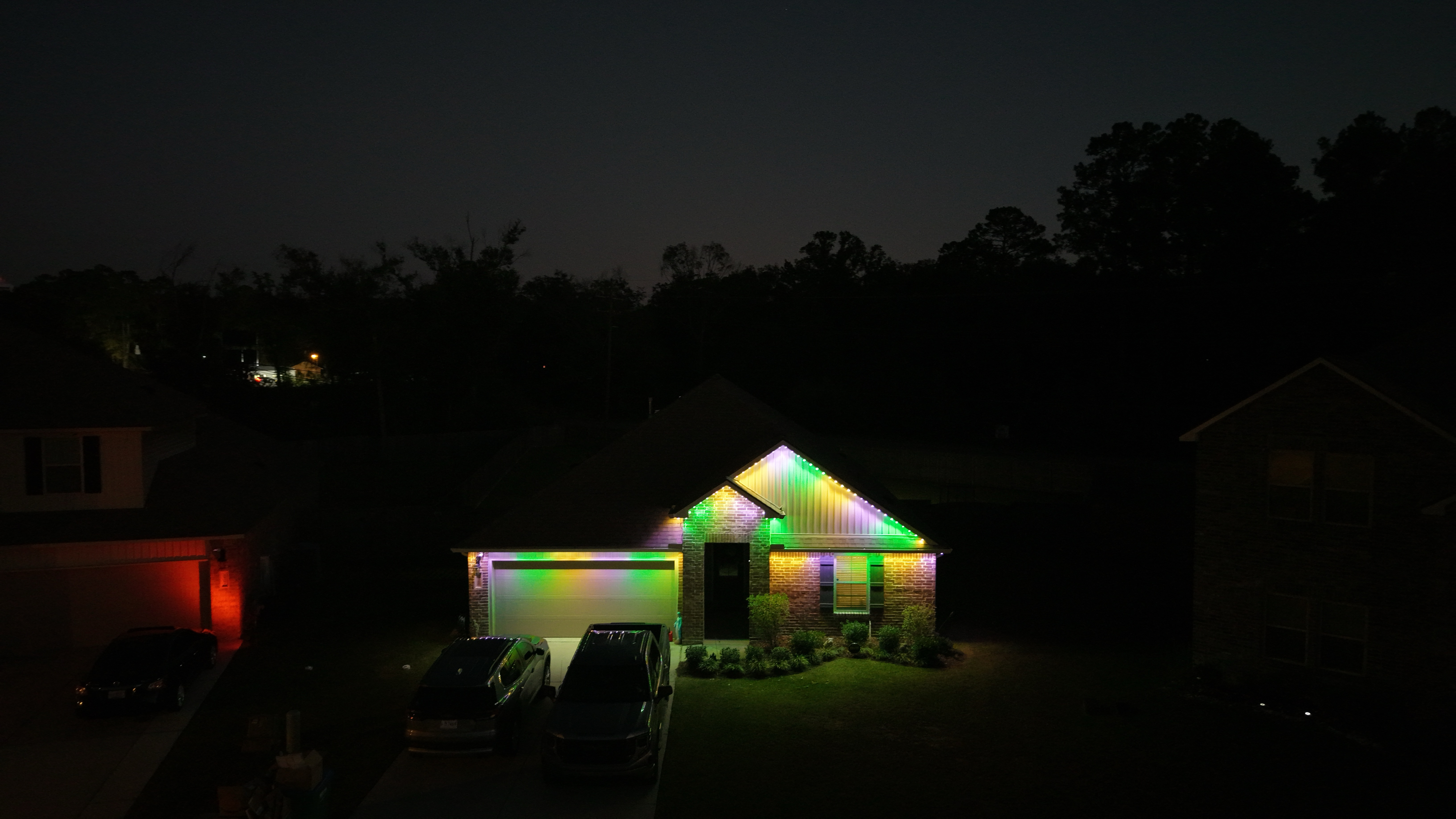 Recent LED lighting installation