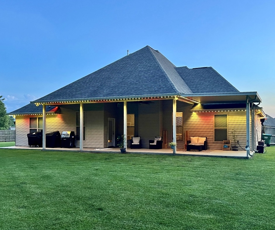 Recent LED lighting installation