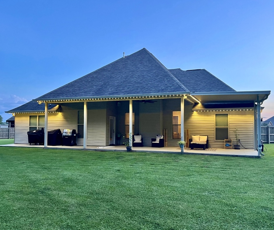 Recent LED lighting installation