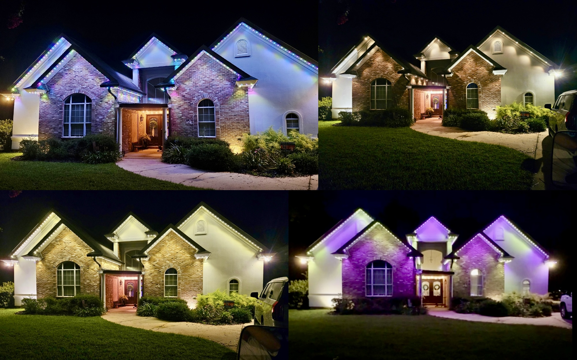 Recent LED lighting installation