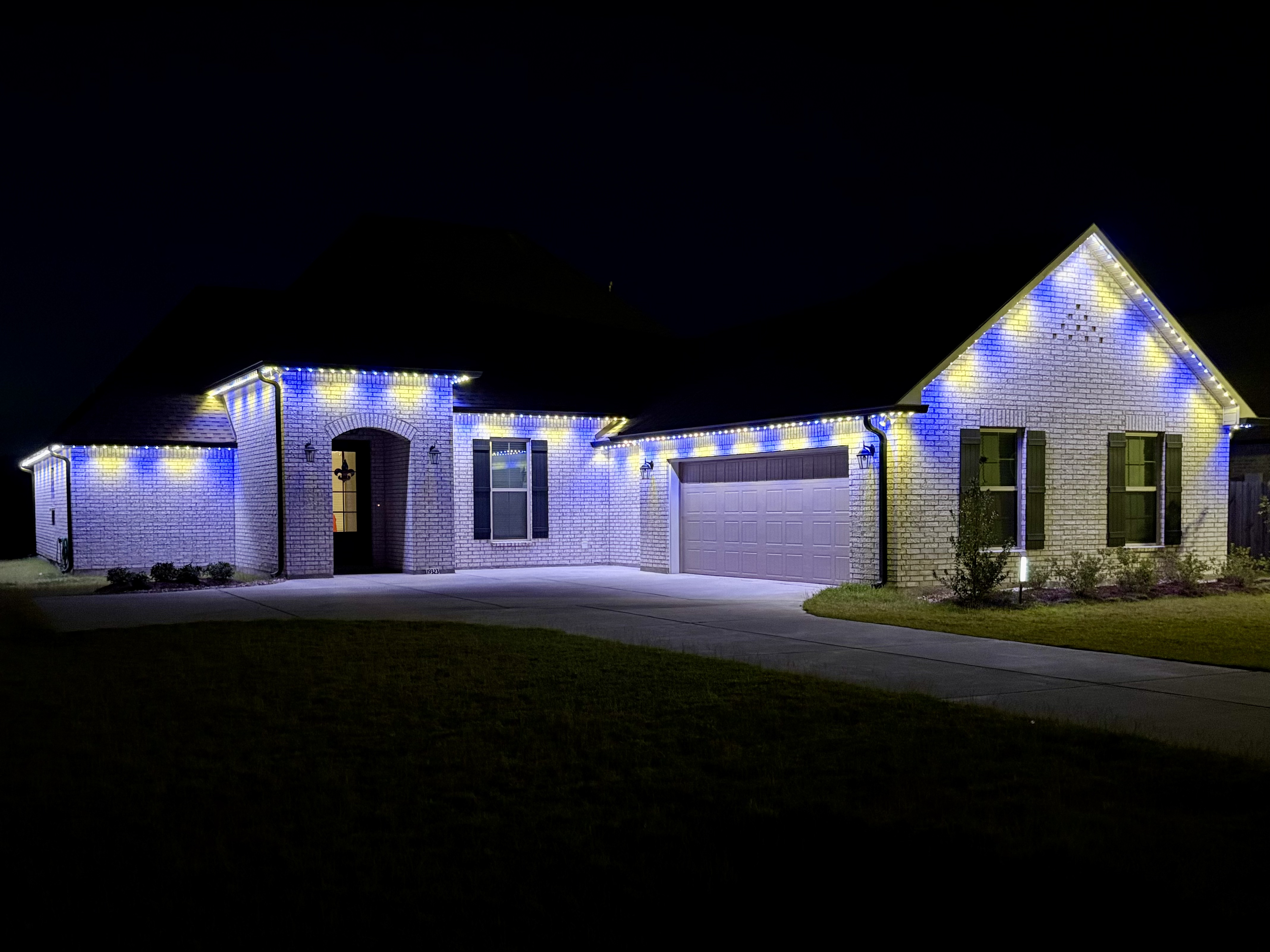 Recent LED lighting installation