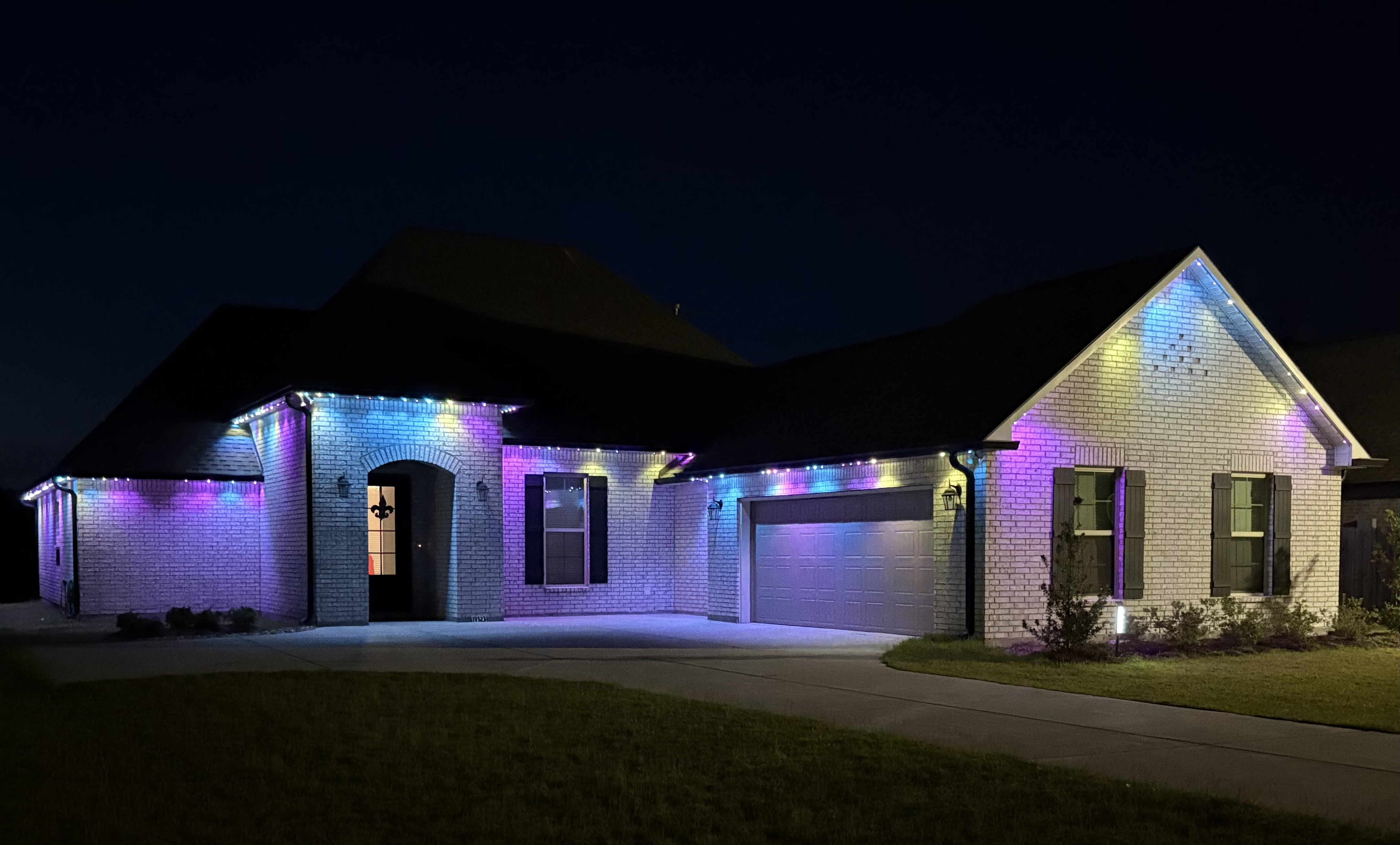 Recent LED lighting installation