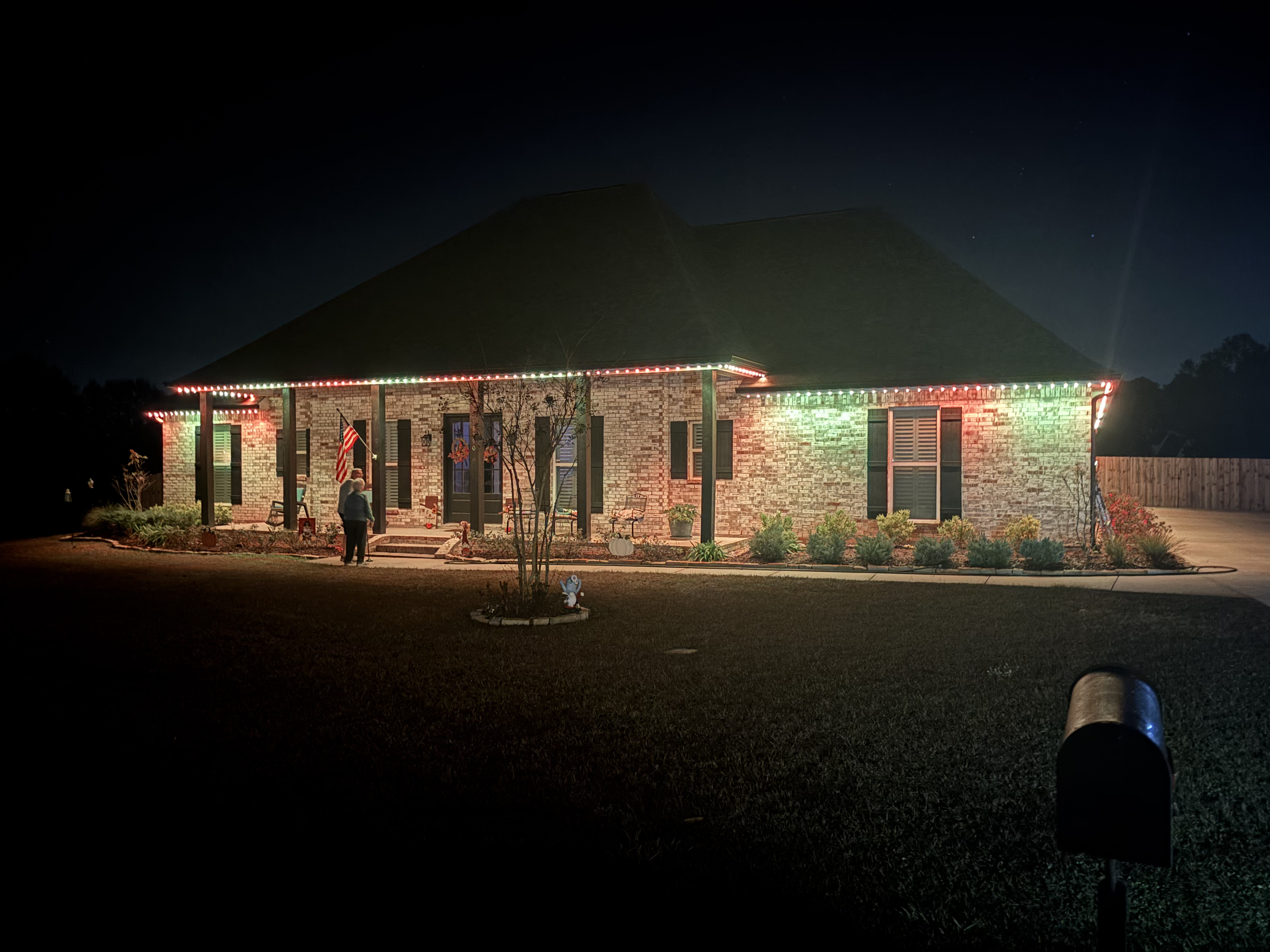 Recent LED lighting installation